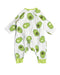 A White Jumpsuits from Angel Dear in size 0-3M for boy. (Back View)