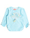 A Blue Rash Guards from Sunuva in size 4T for girl. (Front View)