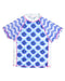 A Blue Rash Guards from Platypus in size 8Y for girl. (Front View)