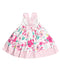 A White Sleeveless Dresses from Gymboree in size 18-24M for girl. (Back View)