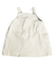 A White Sleeveless Dresses from Petit Bateau in size 6-12M for girl. (Front View)