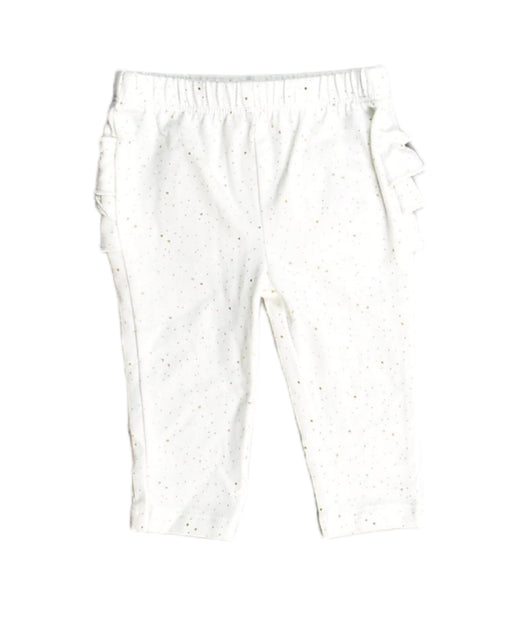 A White Casual Pants from Retykle in size 0-3M for girl. (Front View)
