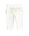 A White Casual Pants from Retykle in size 0-3M for girl. (Back View)