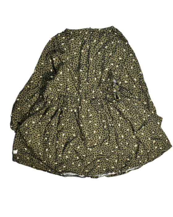 A Green Long Sleeve Dresses from IKKS in size 2T for girl. (Back View)