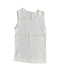 A White Sleeveless Tops from Marquise in size 3-6M for girl. (Front View)