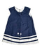 A Blue Sleeveless Dresses from Catimini in size 2T for girl. (Front View)
