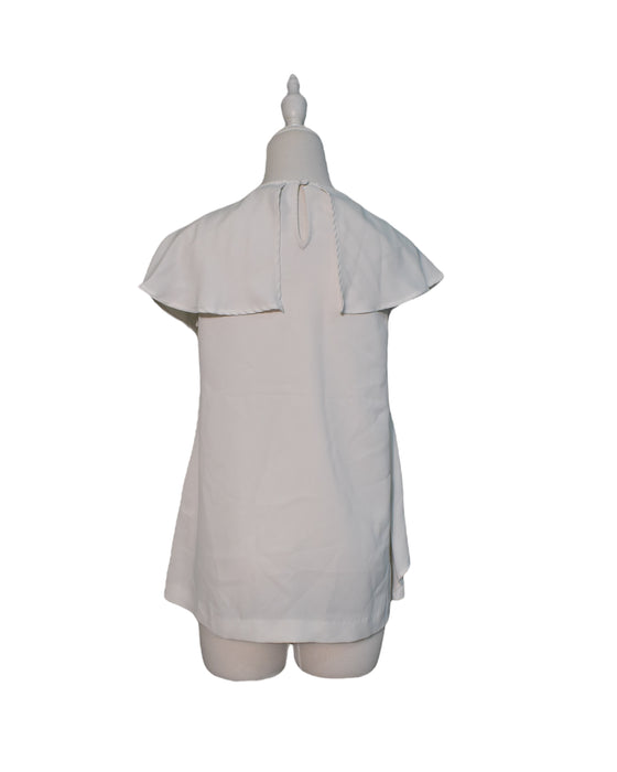 A Grey Sleeveless Tops from Mayarya in size XS for maternity. (Back View)