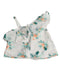 A White Sleeveless Tops from Janie & Jack in size 6-12M for girl. (Back View)