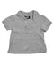 A Grey Short Sleeve Polos from Dolce & Gabbana in size 3-6M for boy. (Front View)