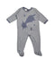 A Grey Jumpsuits from Petit Bateau in size 6-12M for boy. (Front View)