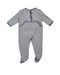 A Grey Jumpsuits from Petit Bateau in size 6-12M for boy. (Back View)