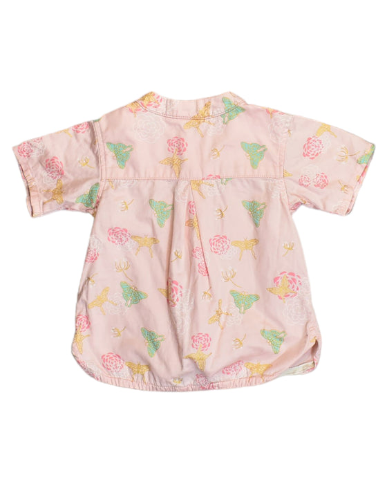 A Pink Shirts from Elly in size 6-12M for boy. (Back View)