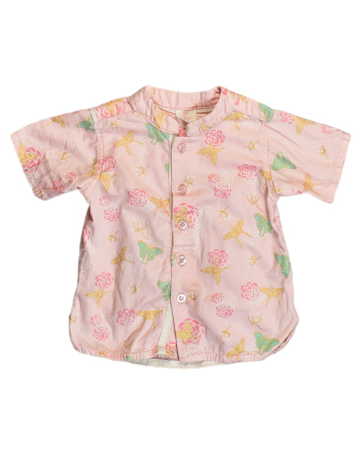 A Pink Shirts from Elly in size 6-12M for boy. (Front View)
