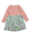 A Red Long Sleeve Dresses from Boden in size 7Y for girl. (Front View)