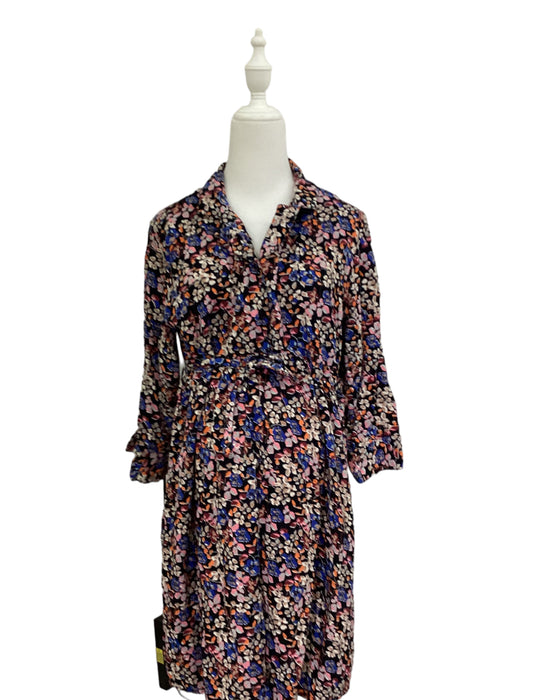 A Multicolour Long Sleeve Dresses from Mamalicious in size L for maternity. (Back View)