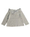 A White Long Sleeve Tops from Petit Bateau in size 3T for girl. (Front View)