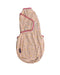 A Beige Sleepsacs from ClevaMama in size 0-3M for girl. (Back View)