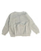 A White Cardigans from Petit Bateau in size 12-18M for girl. (Back View)