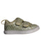 A Silver Sneakers from Native Shoes in size 18-24M for girl. (Front View)