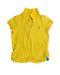 A Yellow Short Sleeve Polos from Ralph Lauren in size 5T for girl. (Front View)