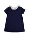 A Blue Short Sleeve Dresses from Momonittu in size 4T for girl. (Back View)