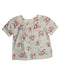 A White Short Sleeve Tops from Bonpoint in size 12Y for girl. (Back View)