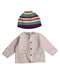 A Pink Gift Sets from Petit Bateau in size 3-6M for girl. (Front View)