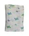 A White Swaddles from Aden & Anais in size O/S for neutral. (Front View)