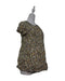A Black Short Sleeve Tops from Seraphine in size S for maternity. (Front View)