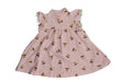 A White Sleeveless Dresses from Le Petit Society in size 0-3M for girl. (Front View)