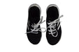 A Black Sneakers from Adidas in size 6T for boy. (Back View)