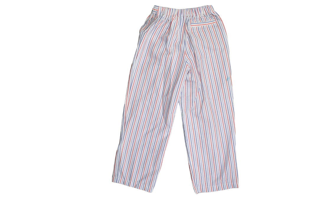 A Blue Casual Pants from Bella Bliss in size 6T for girl. (Back View)