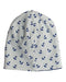 A White Beanies from Kissy Kissy in size Newborn for boy. (Back View)
