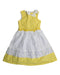 A Yellow Sleeveless Dresses from Nicholas & Bears in size 10Y for girl. (Front View)