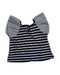 A Blue Sleeveless Tops from Seed in size 2T for girl. (Back View)