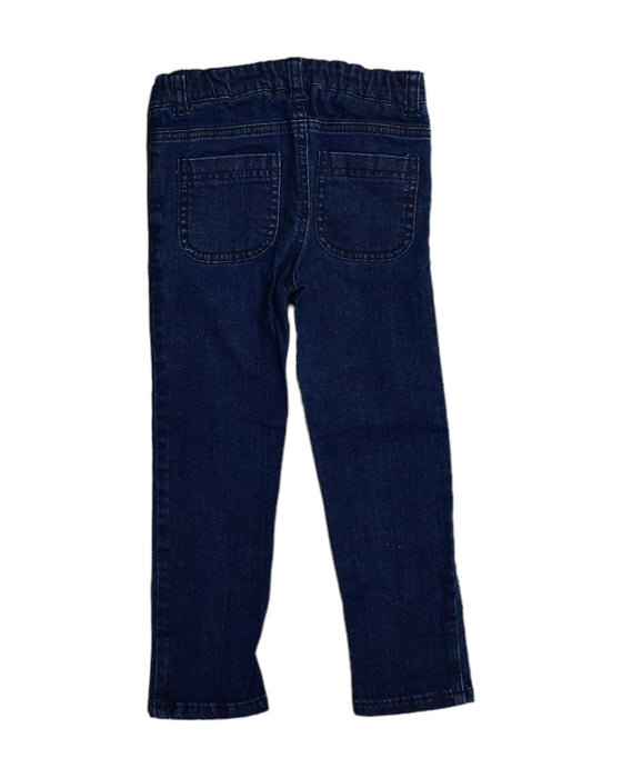 A Blue Jeans from Chateau de Sable in size 3T for girl. (Back View)