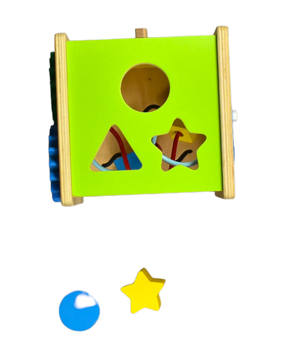 A Multicolour Wooden Toys from ELC by Mothercare in size O/S for neutral. (Back View)