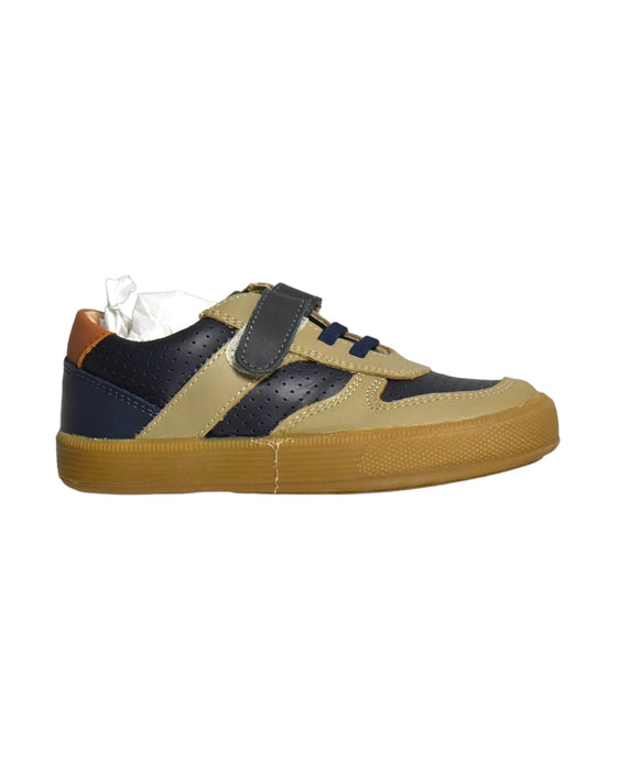 A Brown Sneakers from Old Soles in size 5T for boy. (Front View)