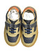 A Brown Sneakers from Old Soles in size 5T for boy. (Back View)