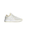 A White Sneakers from Adidas in size 3T for boy. (Front View)