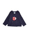 A Blue Long Sleeve Tops from Jacadi in size 3T for girl. (Front View)