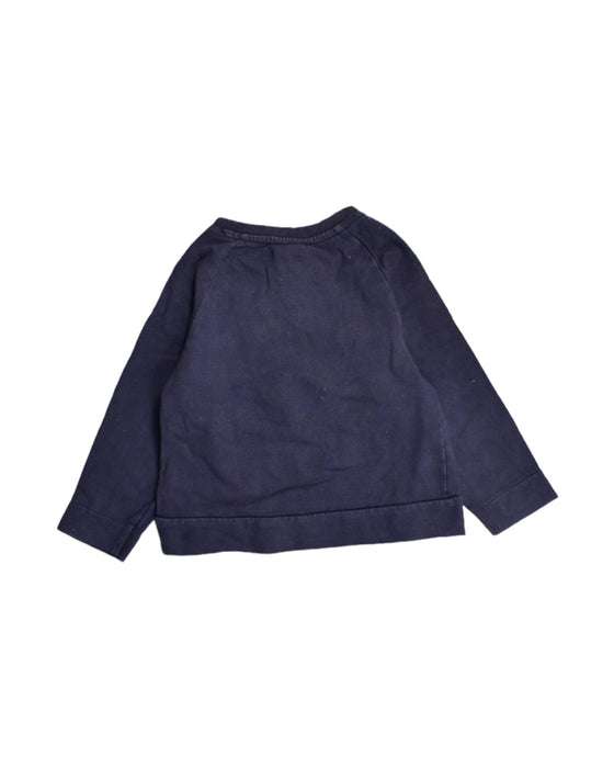 A Blue Long Sleeve Tops from Jacadi in size 3T for girl. (Back View)