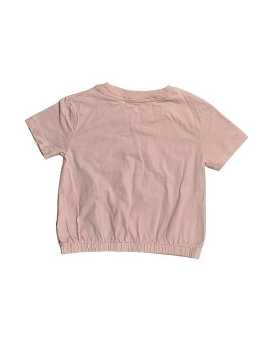 A Pink T Shirts from Roots in size 3T for girl. (Back View)