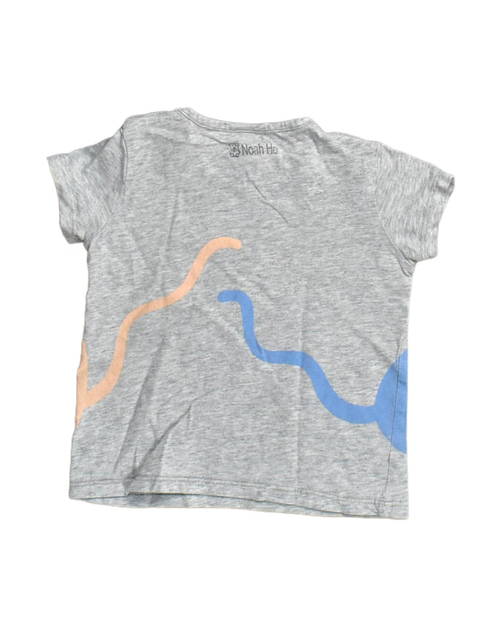 A Grey Short Sleeve Tops from Seed in size 12-18M for boy. (Back View)