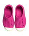 A Pink Aqua Shoes from Native Shoes in size 3T for girl. (Back View)