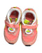 A Orange Sneakers from Puma in size 4T for girl. (Back View)