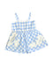 A Blue Sleeveless Tops from Nicholas & Bears in size 12Y for girl. (Back View)