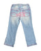 A Blue Jeans from Armani in size 4T for girl. (Back View)
