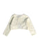 A White Cardigans from Sergent Major in size 12-18M for girl. (Back View)