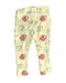 A Yellow Leggings from Seed in size 0-3M for girl. (Back View)